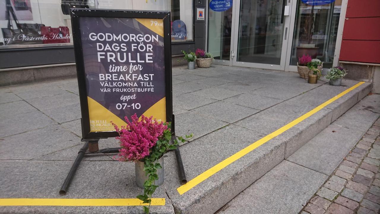Hotell Kungsljus, Budgethotell Vastervik Exterior photo